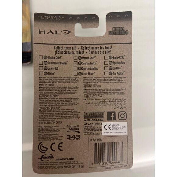 Halo Nano Metalfigs 100% Die Cast Metal Set 6 - Picture 7 of 7